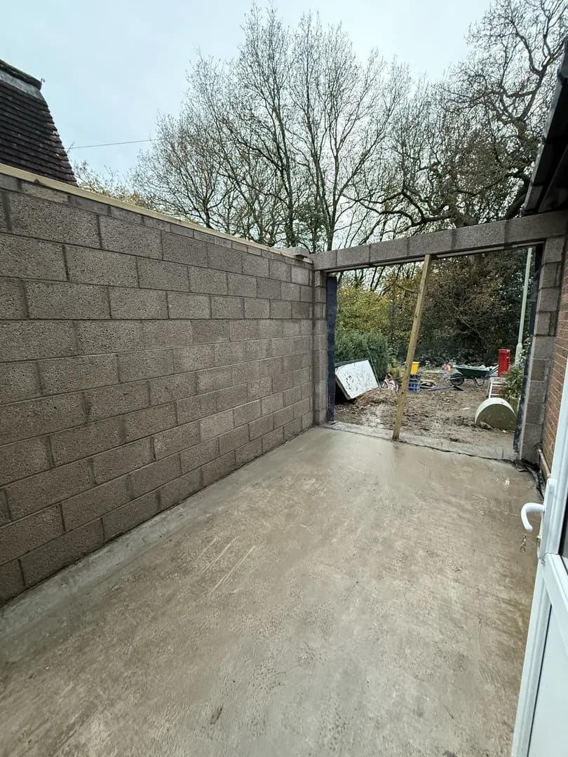 Block paving driveway in Bridgend